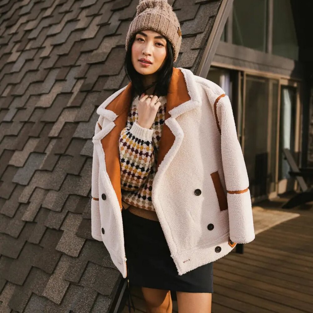 Blank NYC Out Of Town Sherpa Jacket